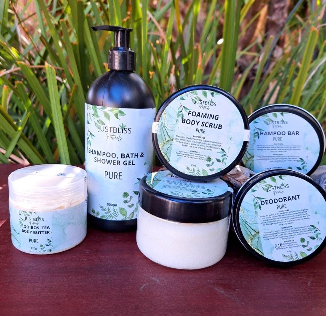 GENTLE & UNFRAGRANCED (Pure) - JUSTBLiSS Naturals