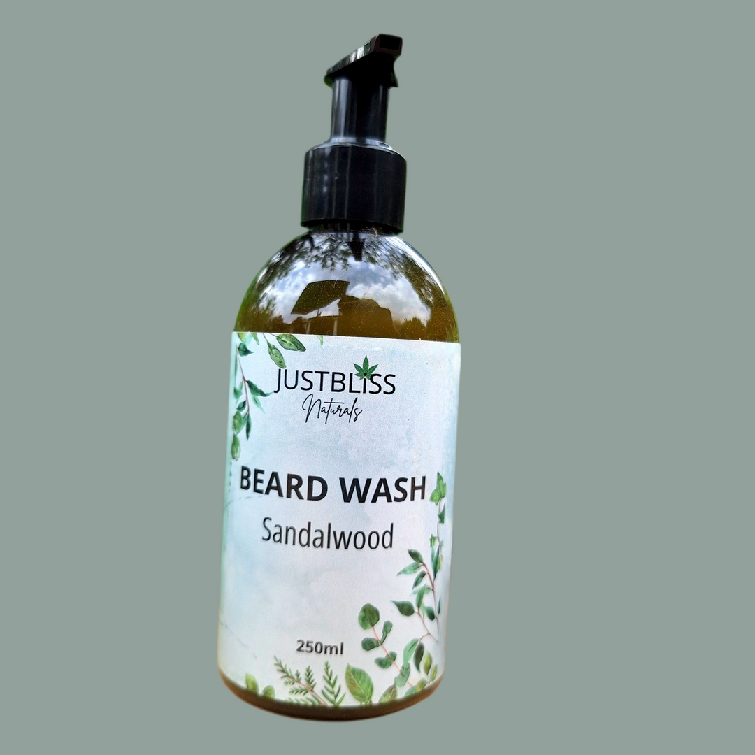 Natural Beard Wash – Sulphate-Free, Nourishing Cleanser (Various Scents)