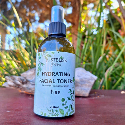 FACIAL TONER: Hydrating & Soothing Toner (with Aloe Vera) - JUSTBLiSS Naturals