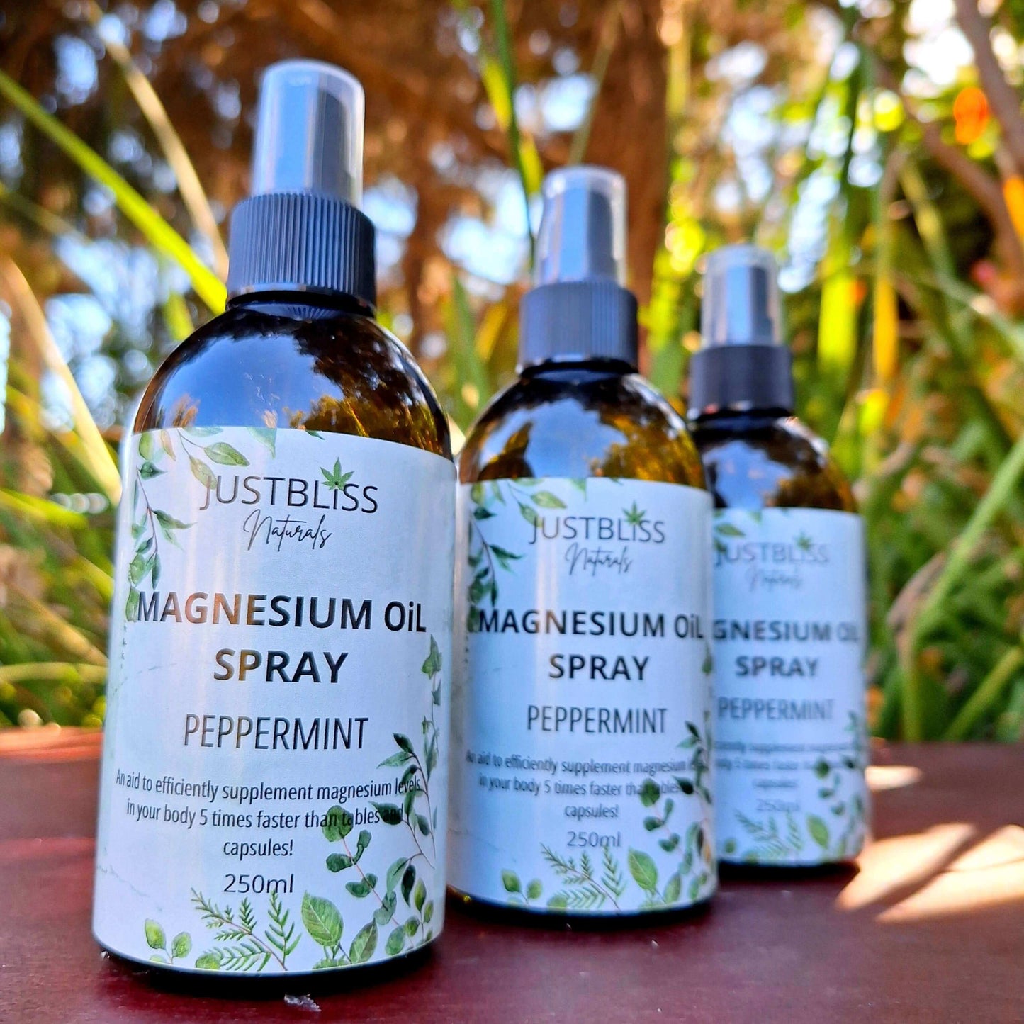 HEALTH: Peppermint Magnesium Oil Spray - JUSTBLiSS Naturals