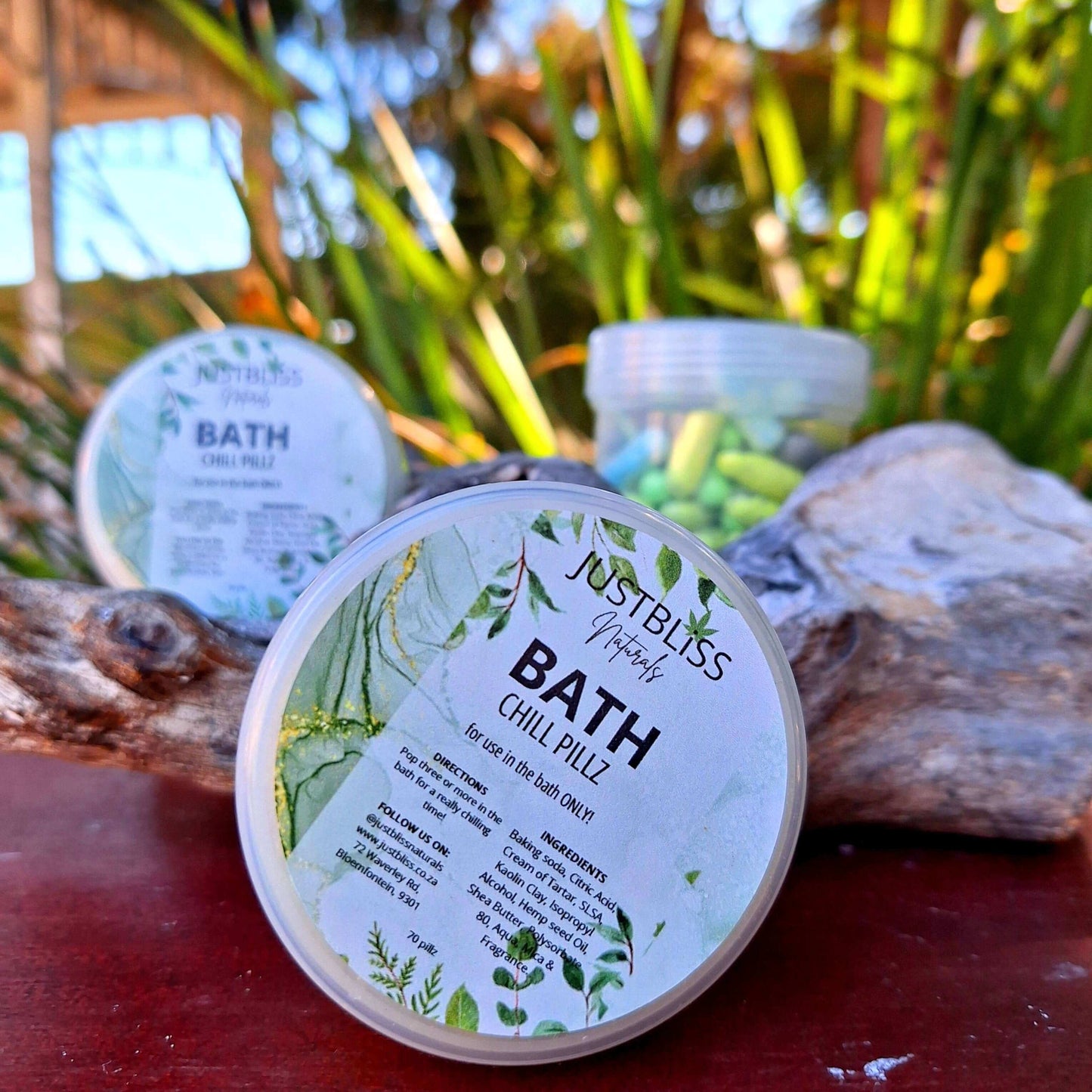 BATH CHILL PILLZ - JUSTBLiSS Naturals