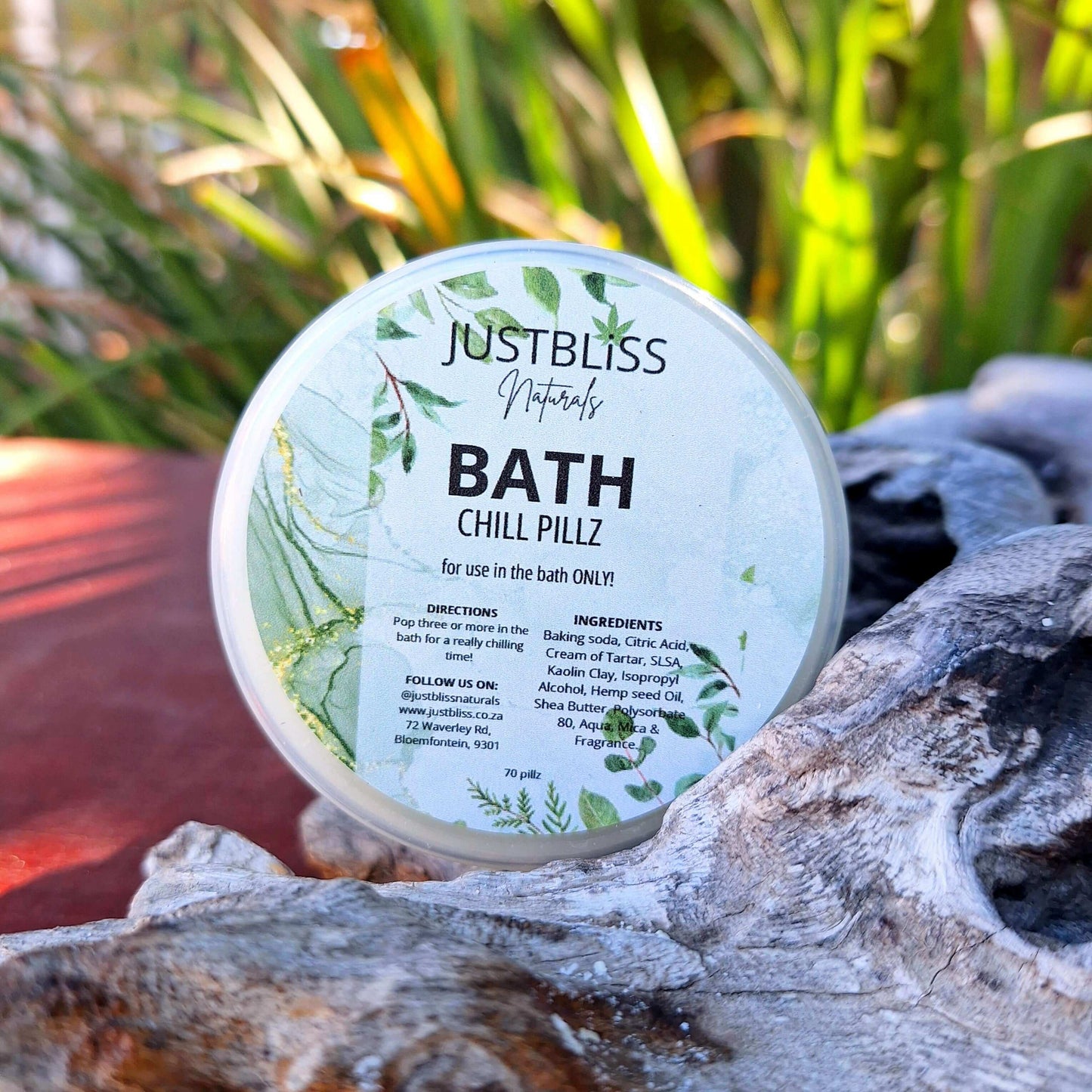 BATH CHILL PILLZ - JUSTBLiSS Naturals