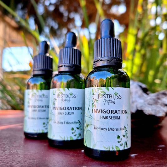 HAIR CARE: Invigorating Hair Serum - JUSTBLiSS Naturals