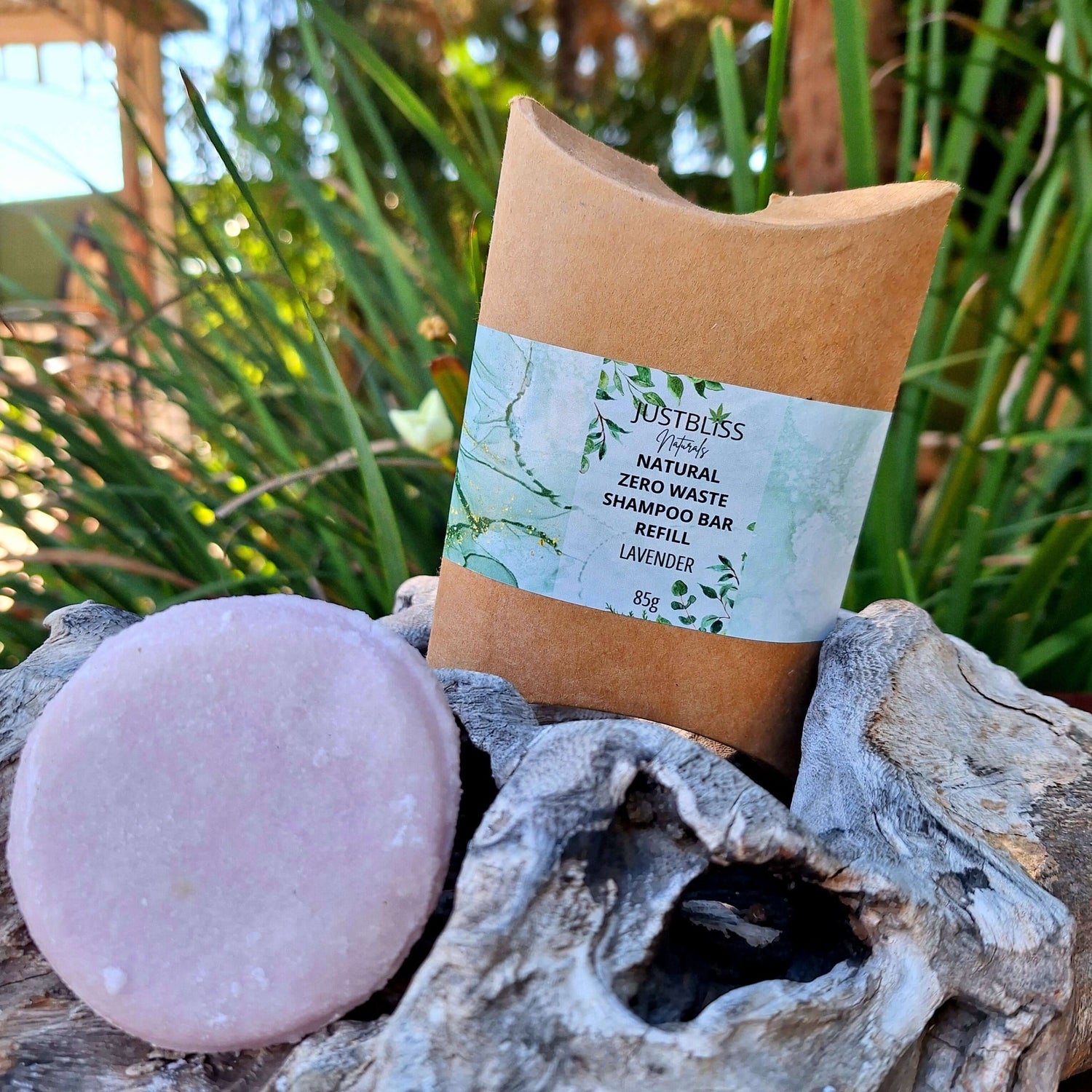 SHAMPOO BAR REFILL: Lavender - JUSTBLiSS Naturals