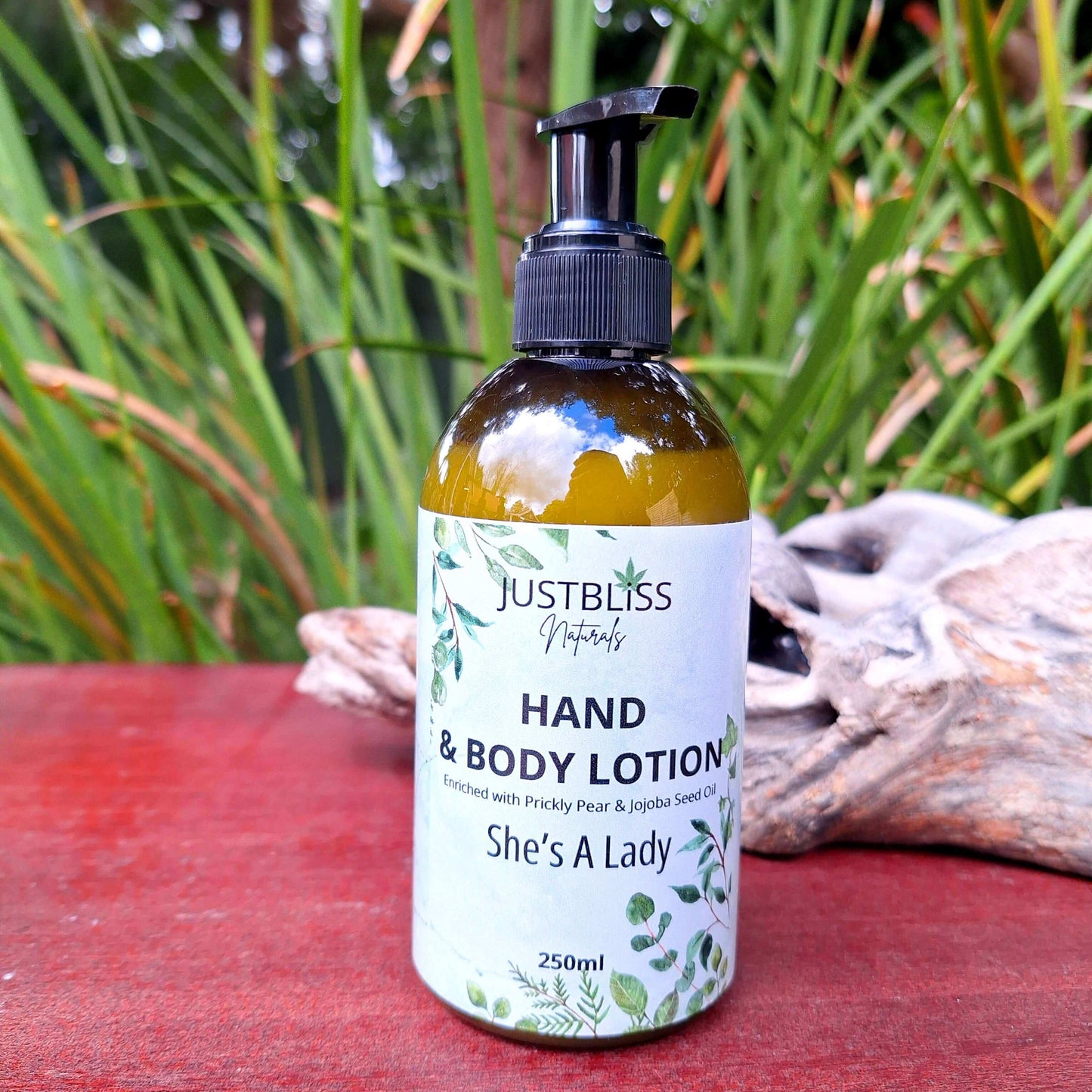 COMBO HAND WASH & LOTION: She's A Lady (250ml) - JUSTBLiSS Naturals