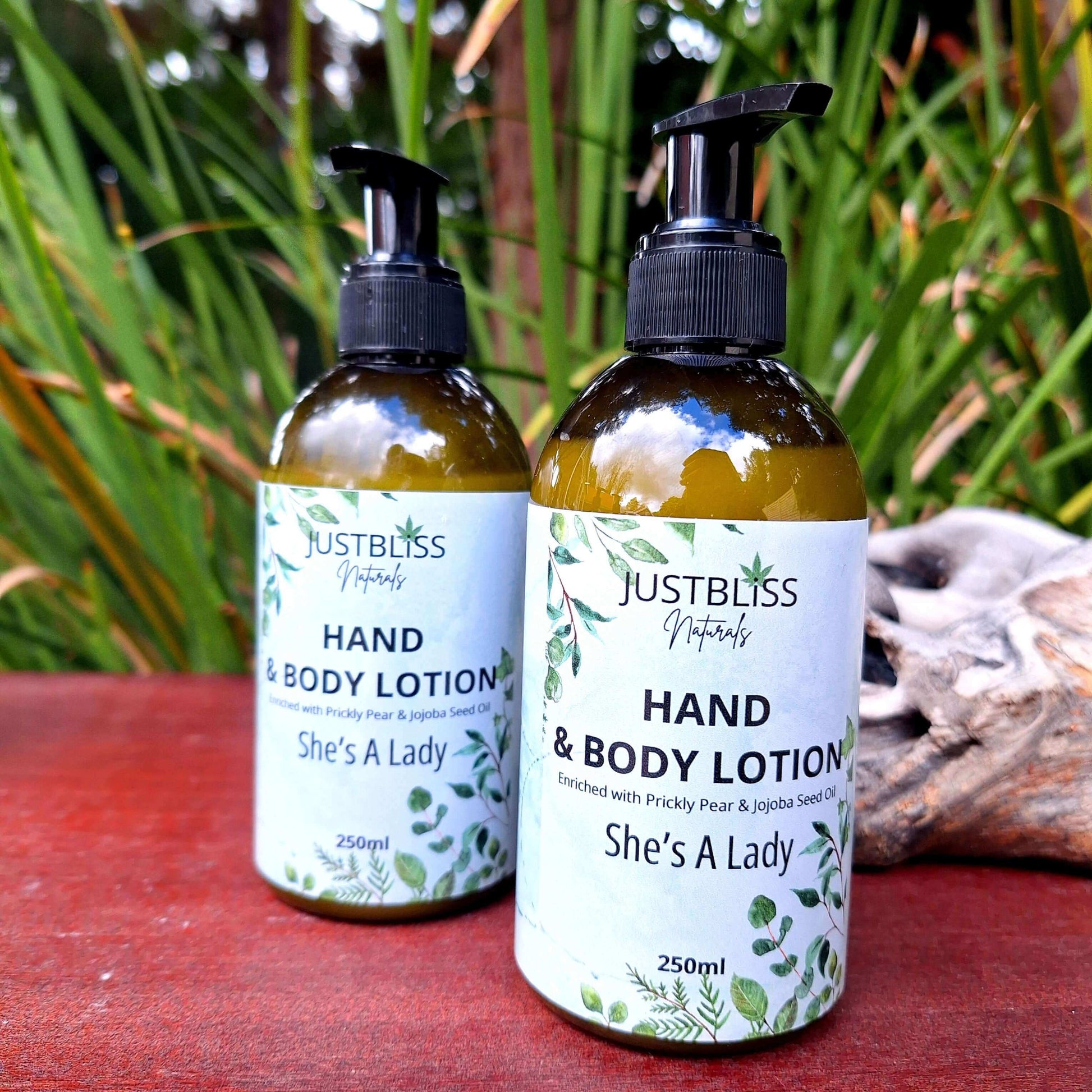 HAND & BODY LOTION: She's A Lady (250ml) - JUSTBLiSS Naturals