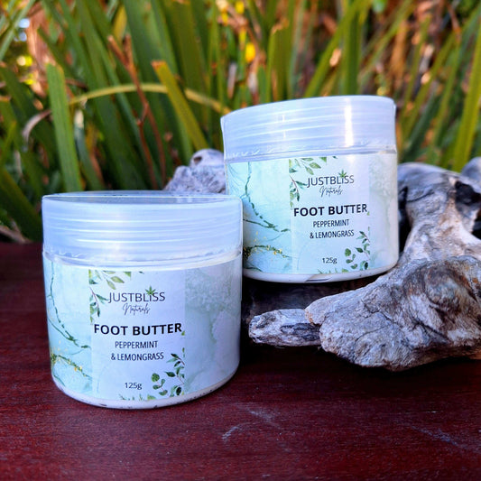 FOOT CARE: Peppermint & Lemongrass (Balm) - JUSTBLiSS Naturals