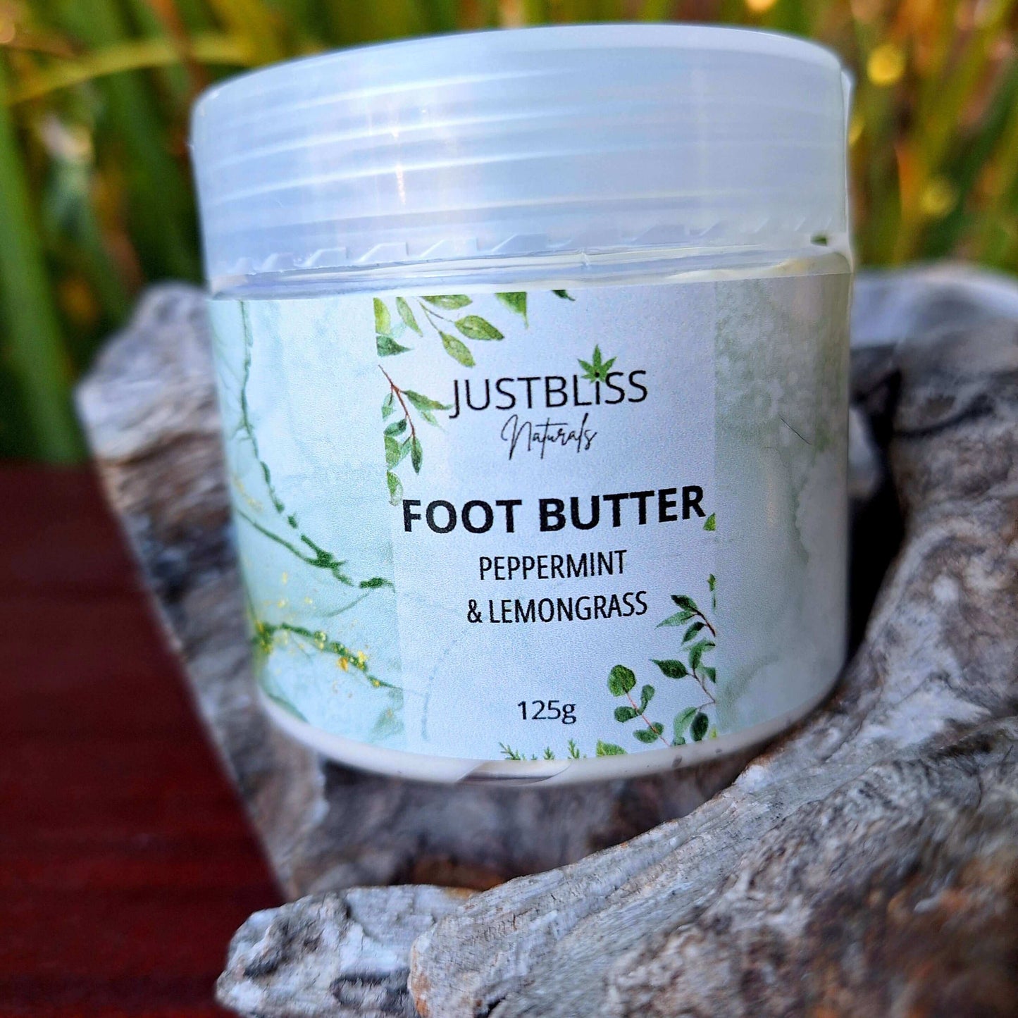 FOOT CARE: Peppermint & Lemongrass (Balm) - JUSTBLiSS Naturals