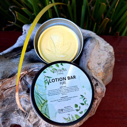 JUSTBLISS: LOTION BAR: Pure