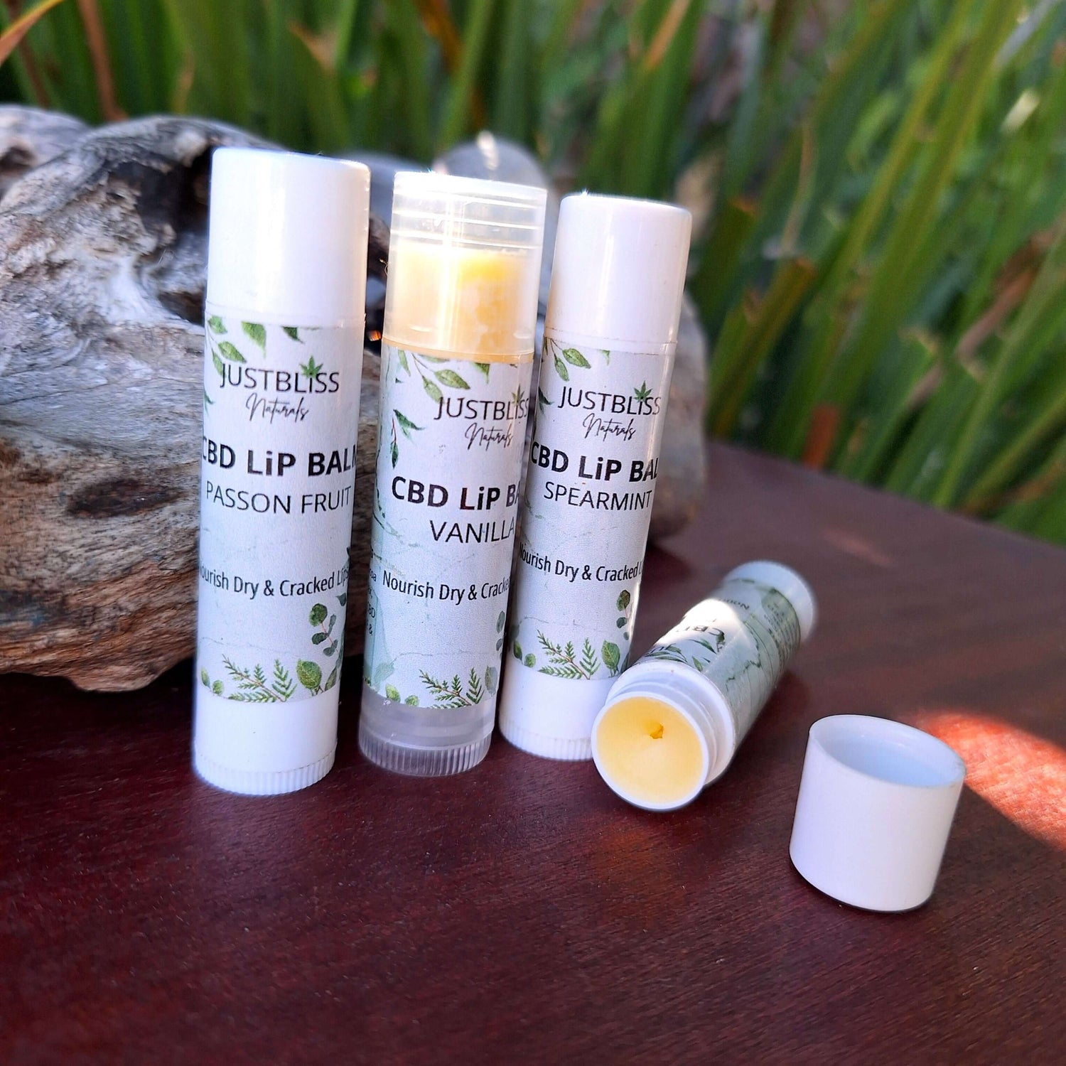 LIP BALM: CBD Range - JUSTBLiSS Naturals