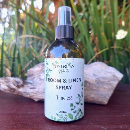 ROOM & LINEN SPRAY: Timeless - JUSTBLiSS Naturals