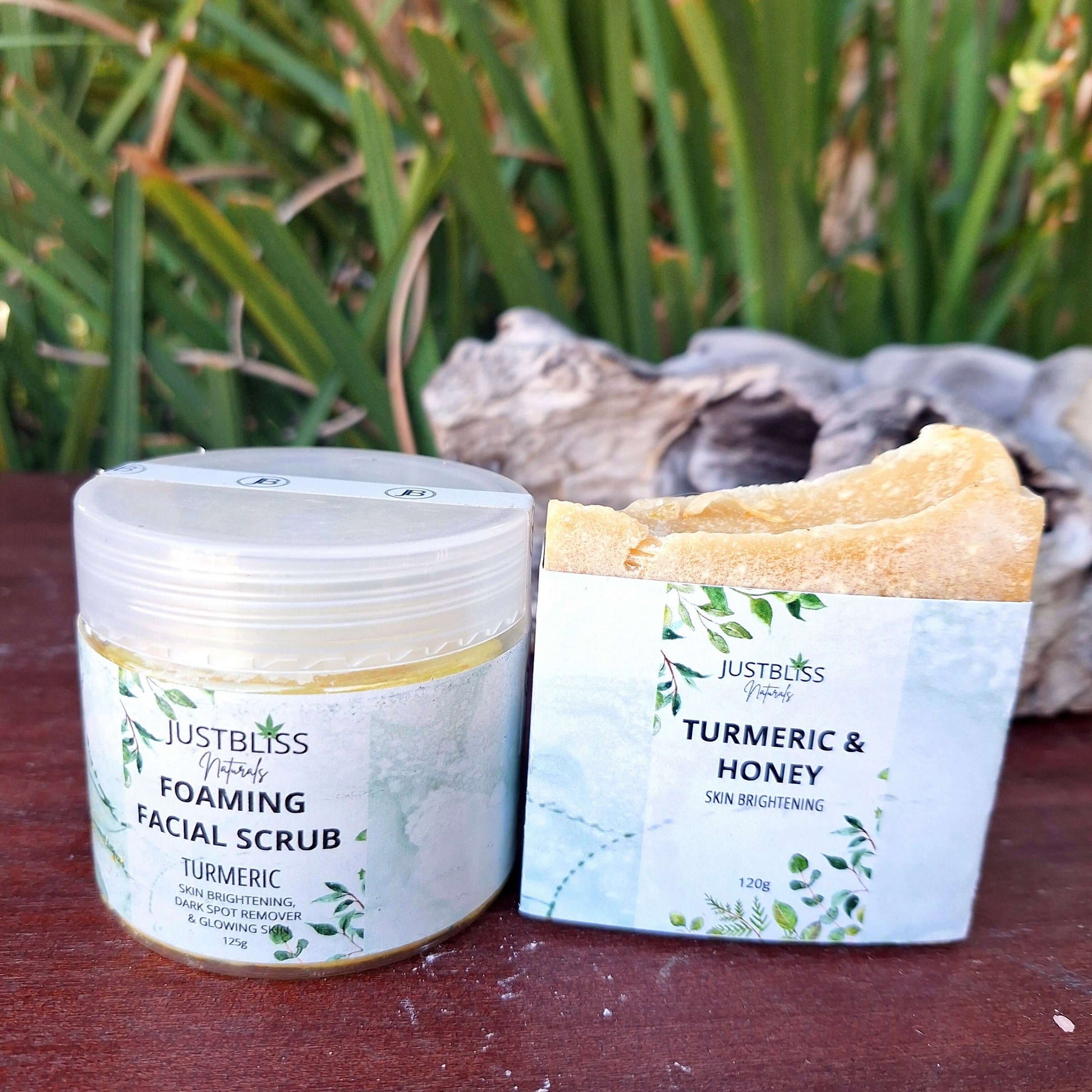 COMBO SKINCARE: Turmeric (Box 1) - JUSTBLiSS Naturals