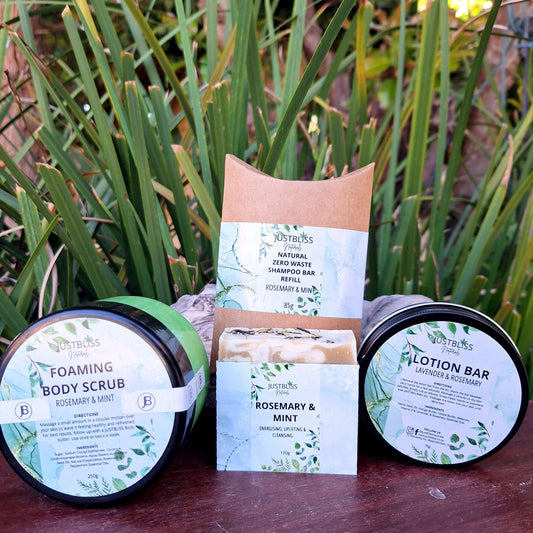 GIFT BOX: Rosemary & Mint (Box 1) - JUSTBLiSS Naturals