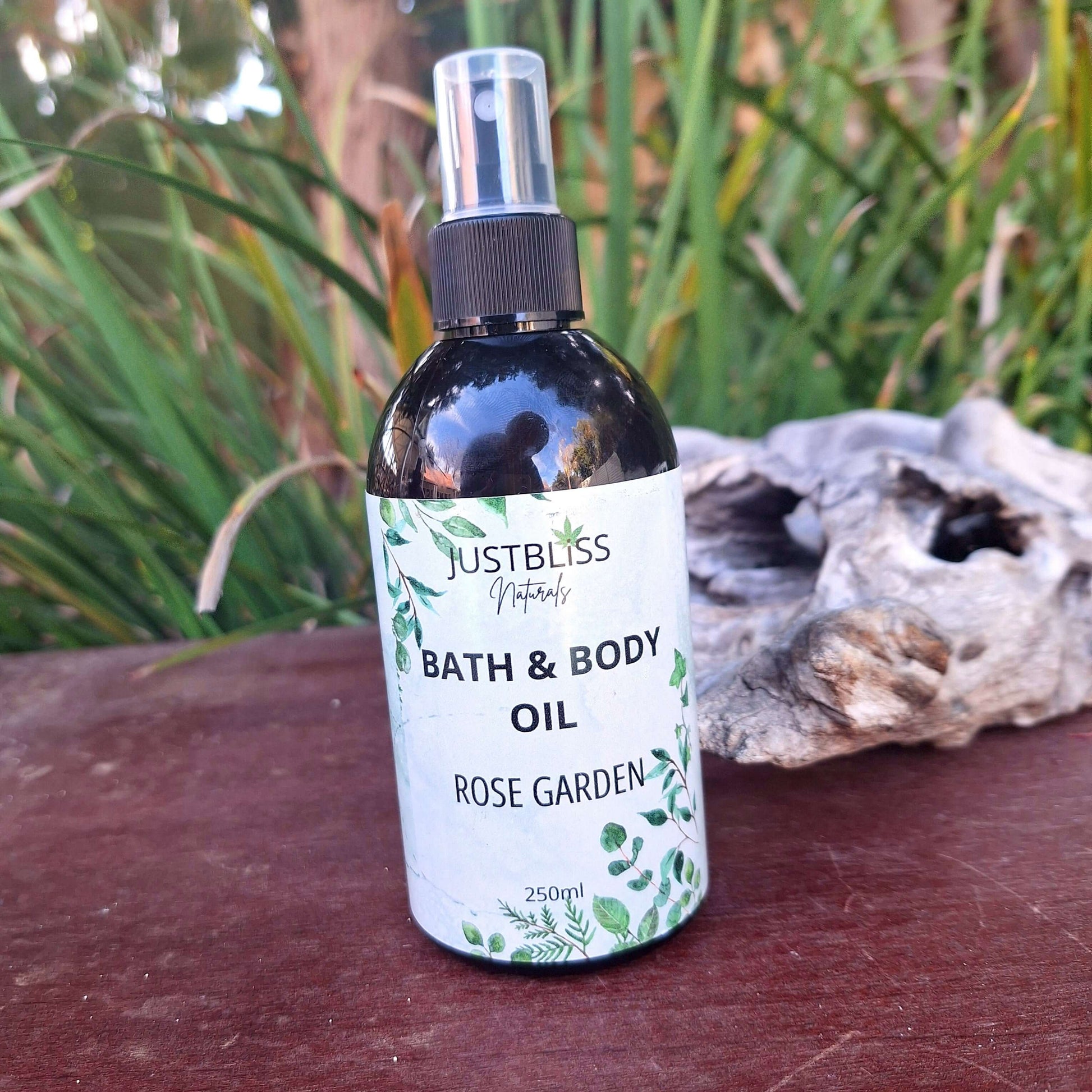 BODY OIL: Rose Garden (Geranium) - JUSTBLiSS Naturals