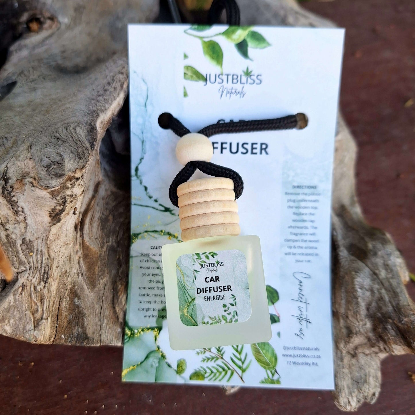 DIFFUSER: Car Perfume - JUSTBLiSS Naturals