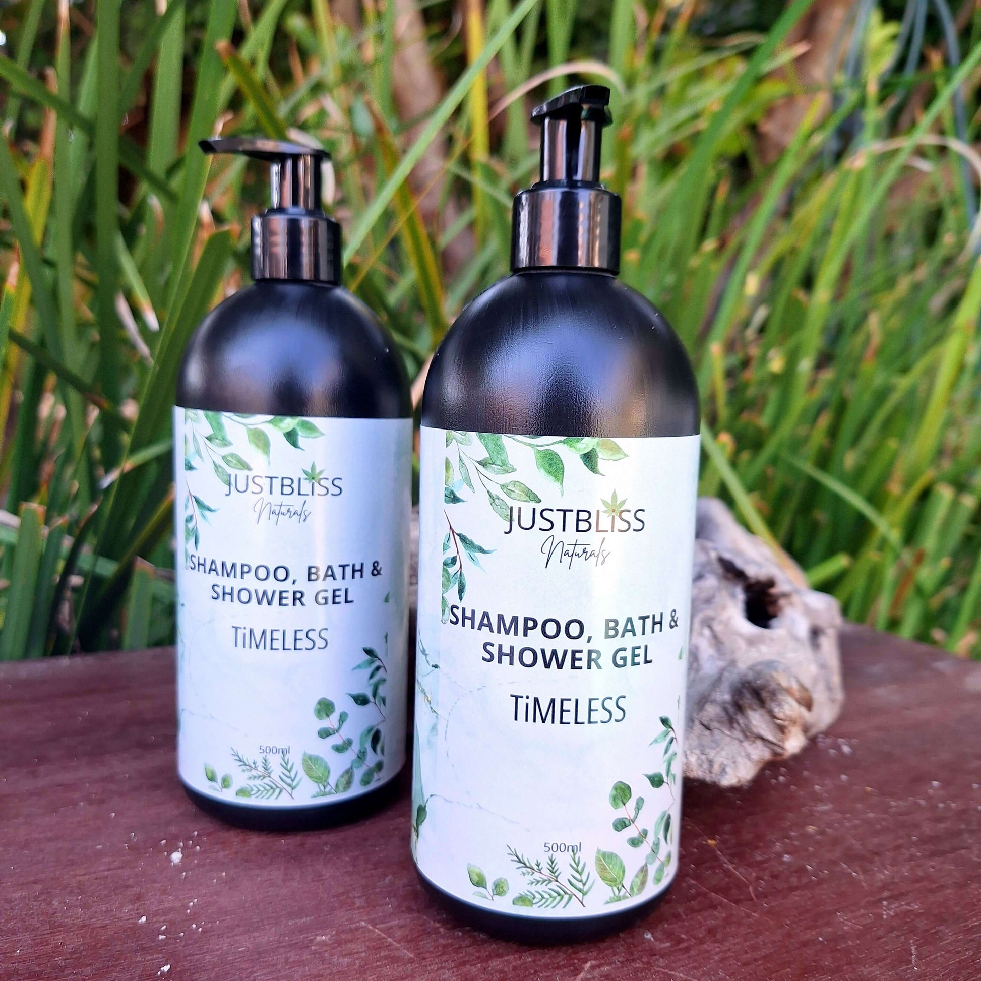 SHAMPOO, BATH & SHOWER GEL: Timeless - JUSTBLiSS Naturals