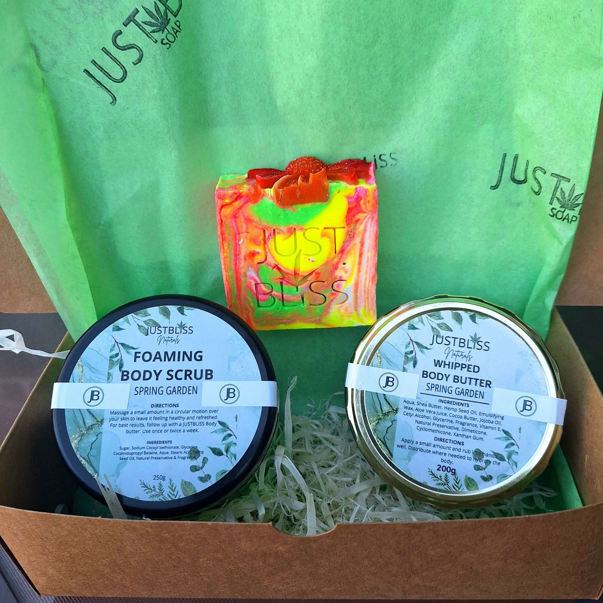 GIFT BOX: Spring Garden - JUSTBLiSS Naturals