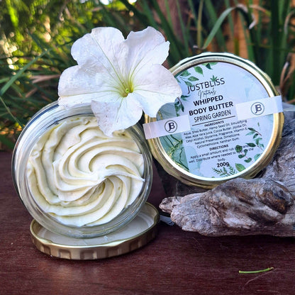 WHIPPED BODY BUTTER: Spring Garden - JUSTBLiSS Naturals