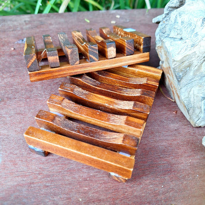 SOAP DISH: Wooden - JUSTBLiSS Naturals