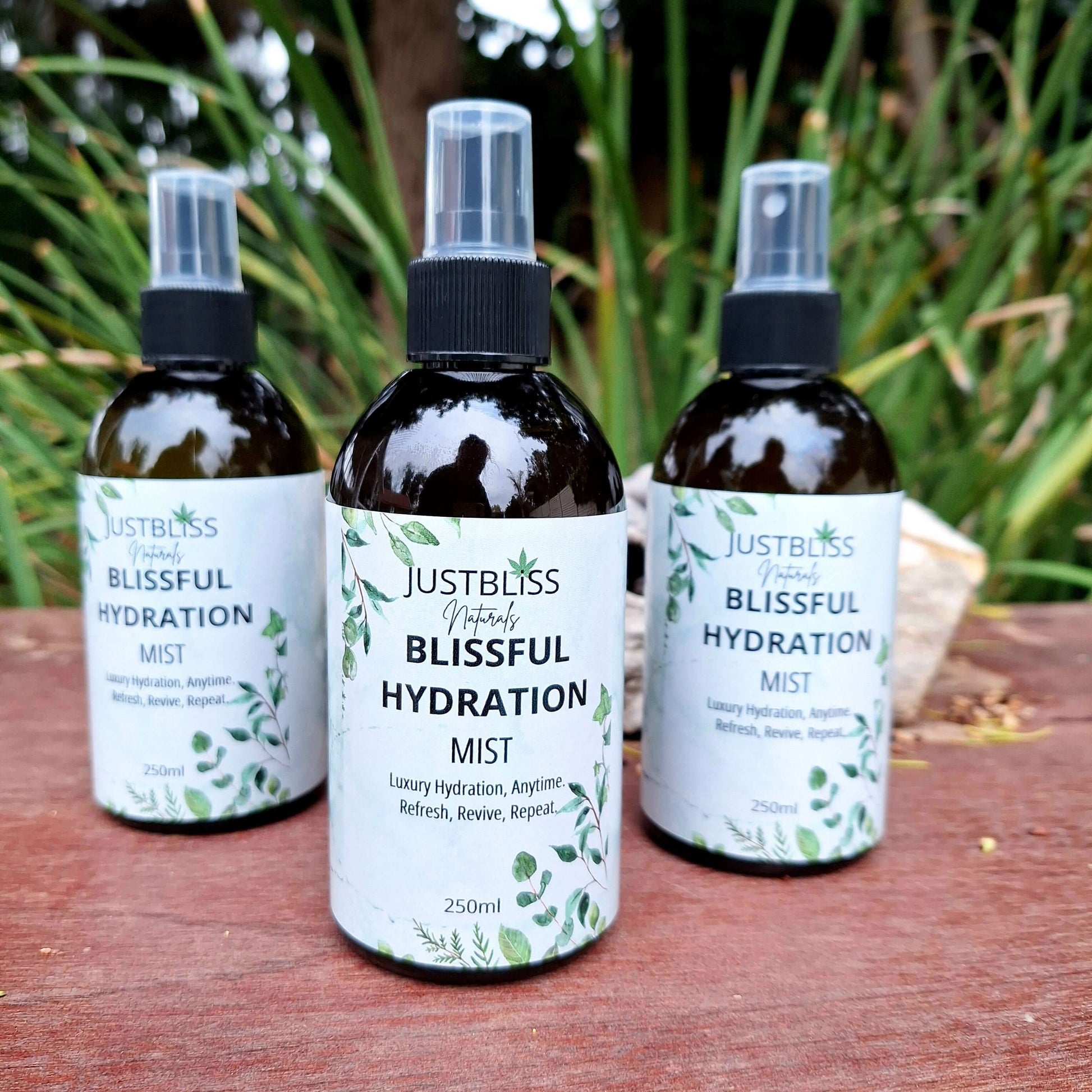 FACIAL MIST: Blissful Hydration Mist (Luxury Hydration) - JUSTBLiSS Naturals