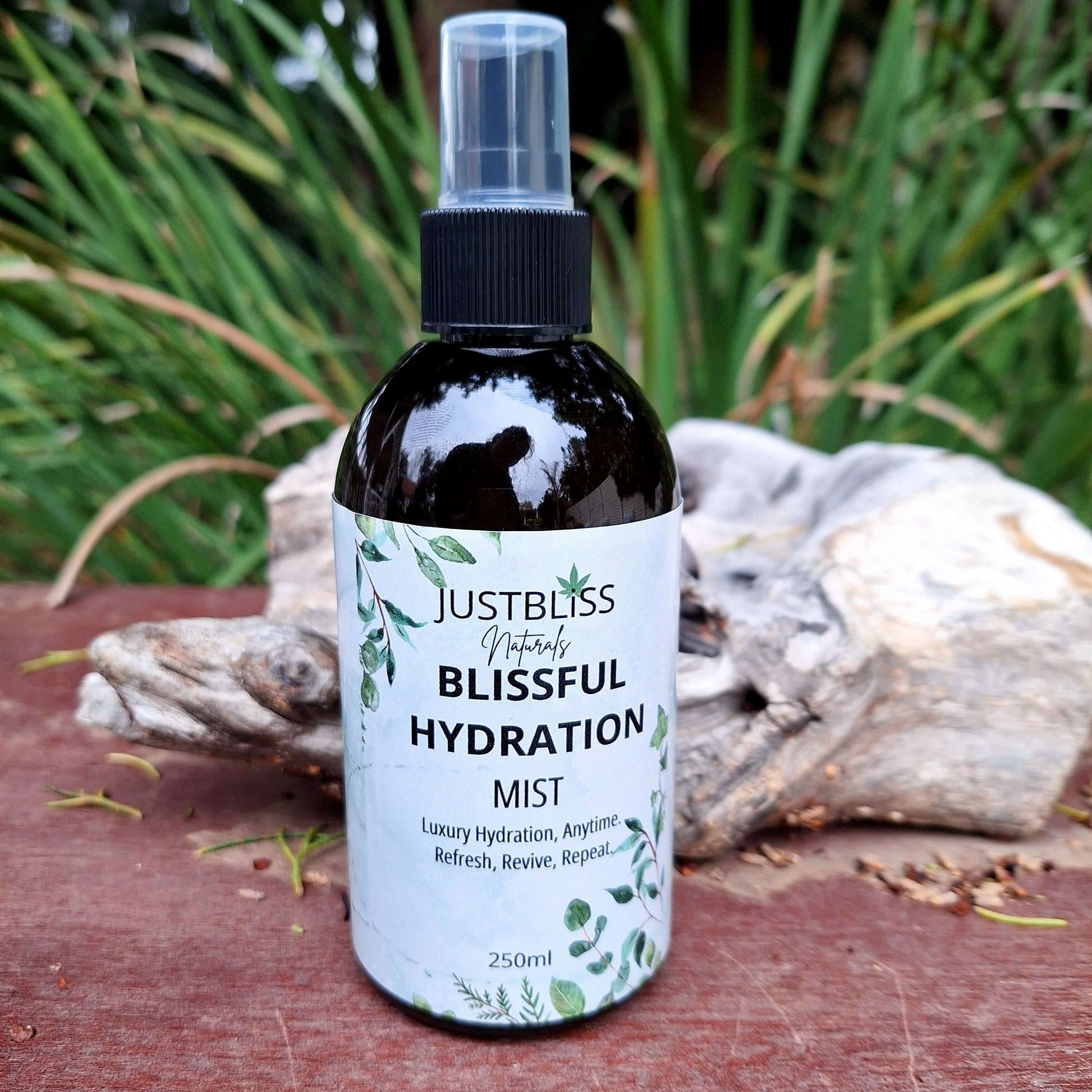 FACIAL MIST: Blissful Hydration Mist (Luxury Hydration) - JUSTBLiSS Naturals