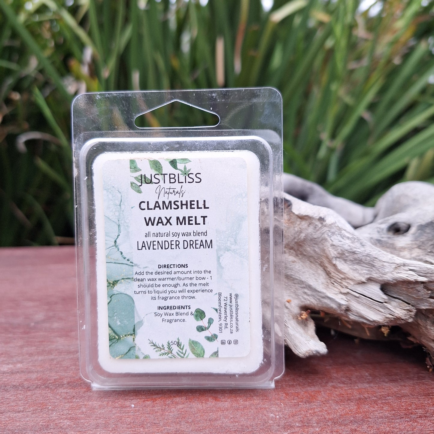 CLAMSHELL WAX MELTS: Lavender Dream