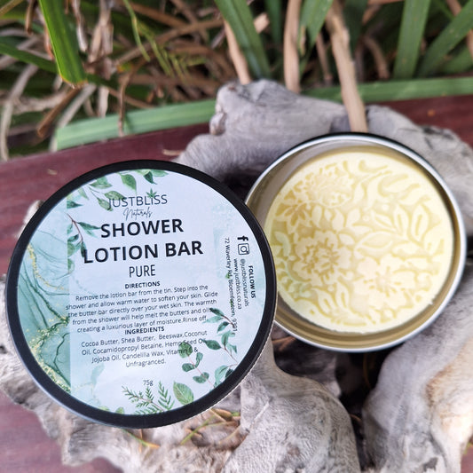 BATH & SHOWER:  (Pure) Shower Lotion Bar