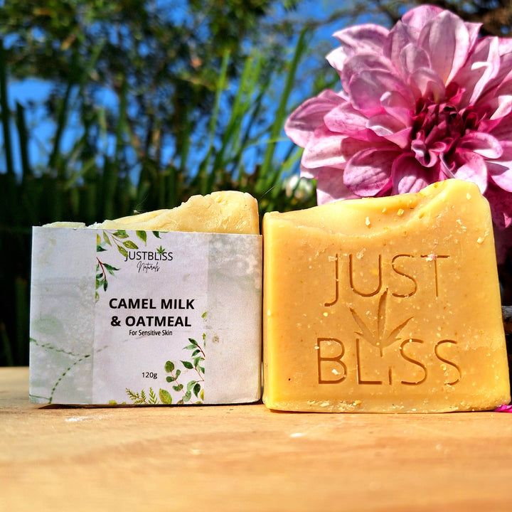 Camel Milk & Oatmeal Soap Bar for Sensitive Skin – JUSTBLiSS Naturals