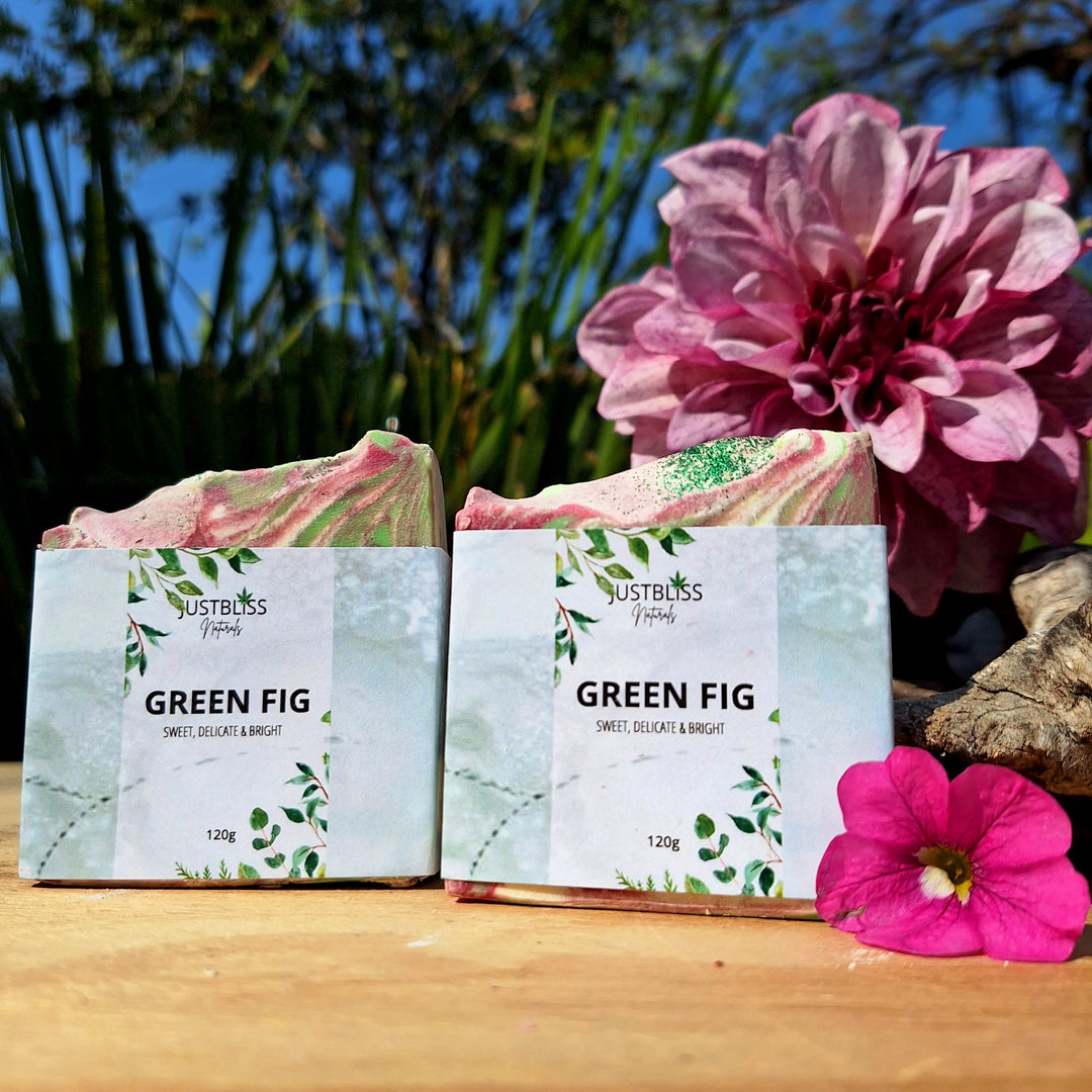 Green Fig Soap Bar – Plant-Based Luxury & Fresh Scent