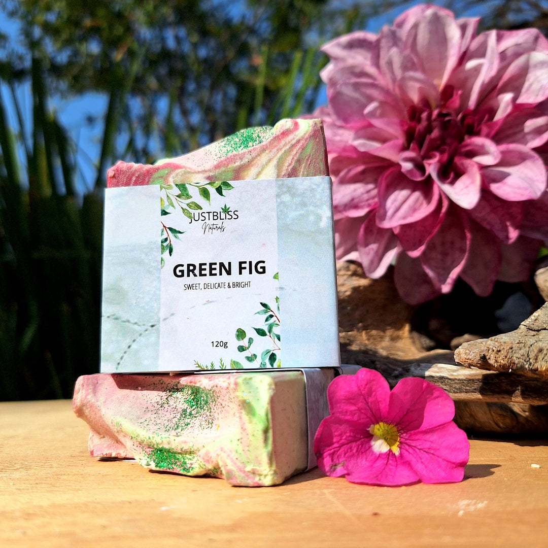 Green Fig Soap Bar – Plant-Based Luxury & Fresh Scent