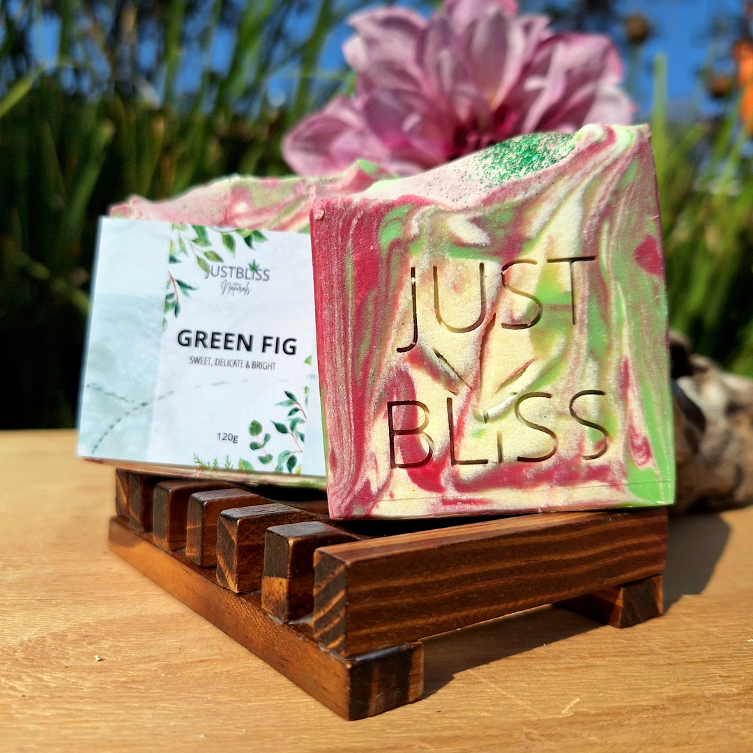 Green Fig Soap Bar – Plant-Based Luxury & Fresh Scent