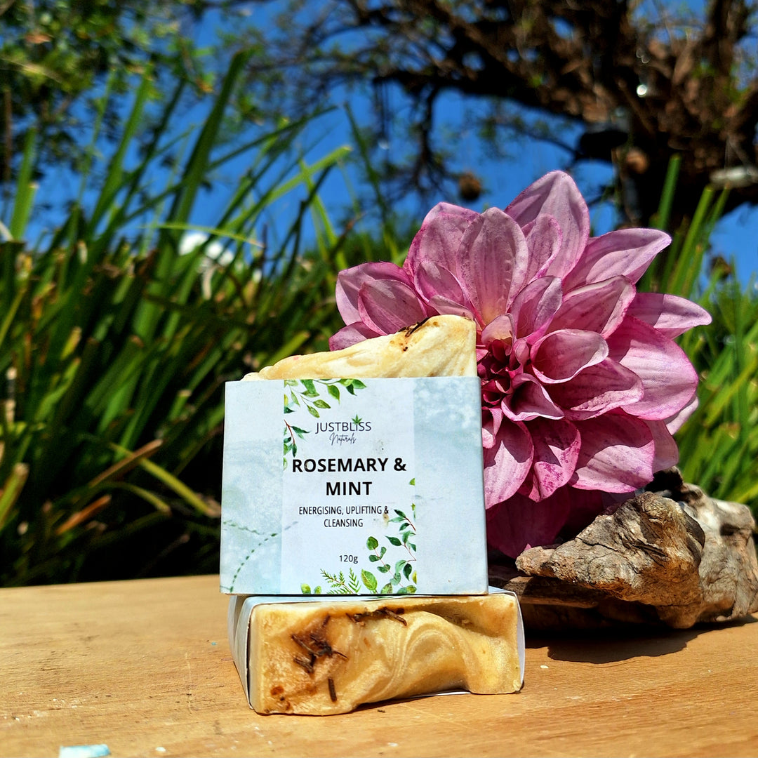 Rosemary & Mint Artisan Soap Bar – Refreshing Natural Cleanse