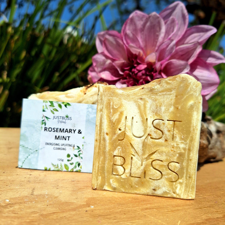 Rosemary & Mint Artisan Soap Bar – Refreshing Natural Cleanse