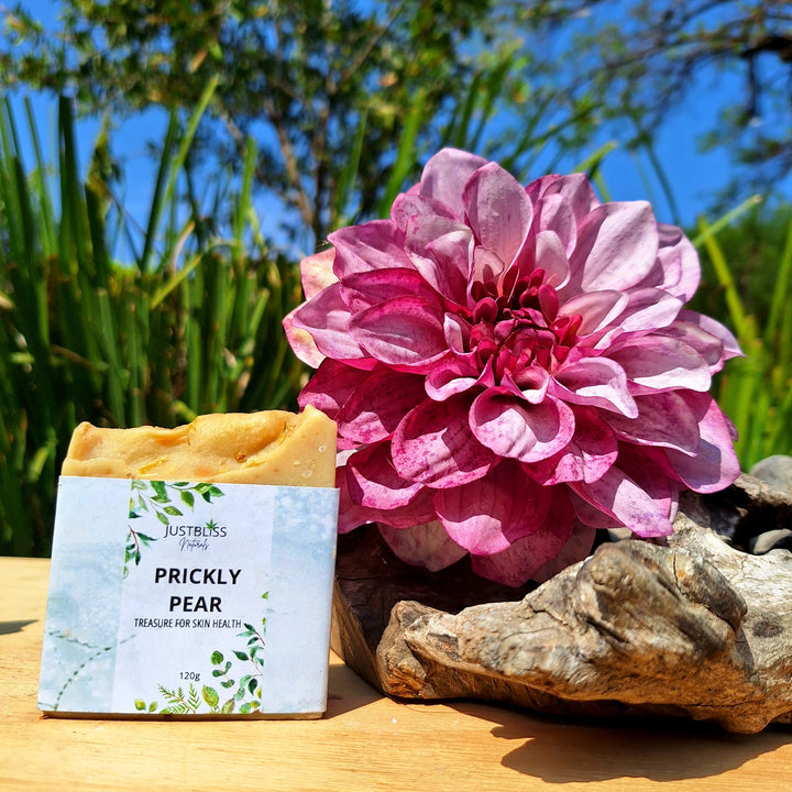 Prickly Pear Natural Soap Bar – Detoxifying, Vegan, Handcrafted