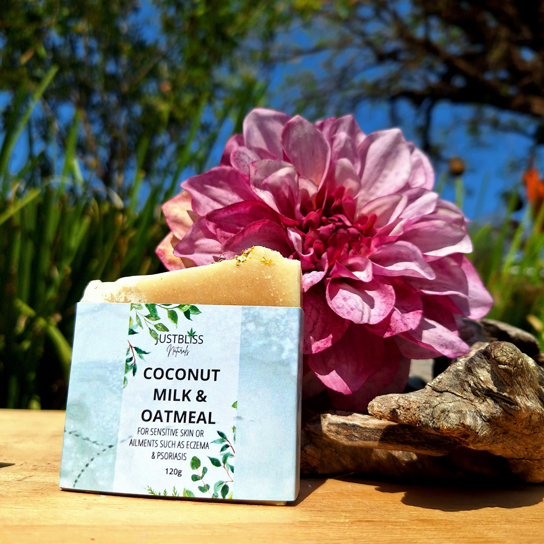Coconut Milk & Oatmeal Soap Bar – Sensitive Skin Relief
