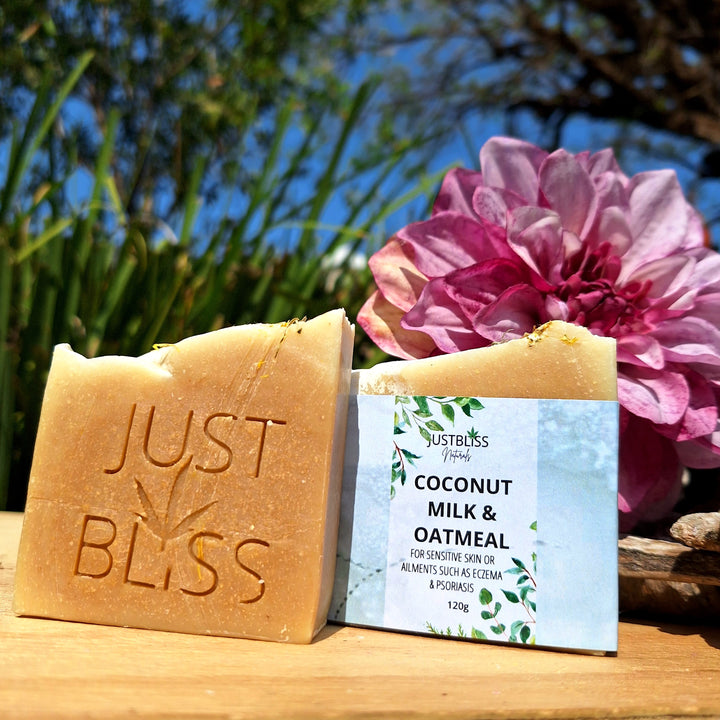 Coconut Milk & Oatmeal Soap Bar – Sensitive Skin Relief