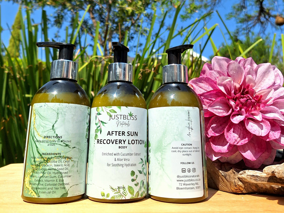 Plant-Based Sun Protection Trio – Face SPF 20, Body SPF 30 & After-Sun Lotion