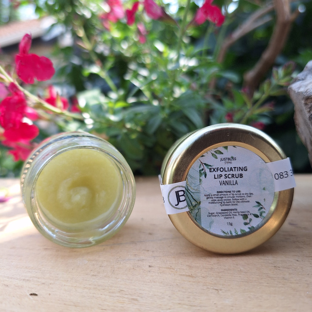 Summer Glow Lip Scrub – Natural Exfoliating & Hydrating Lip Care