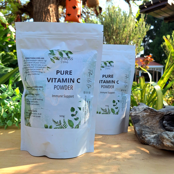 Pure Vitamin C Powder – 500g Food-Grade Ascorbic Acid