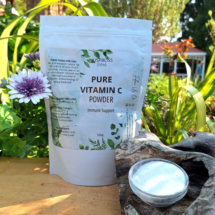 Pure Vitamin C Powder – 500g Food-Grade Ascorbic Acid