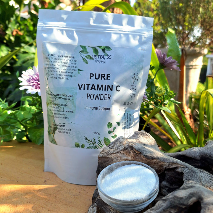 Pure Vitamin C Powder – 500g Food-Grade Ascorbic Acid