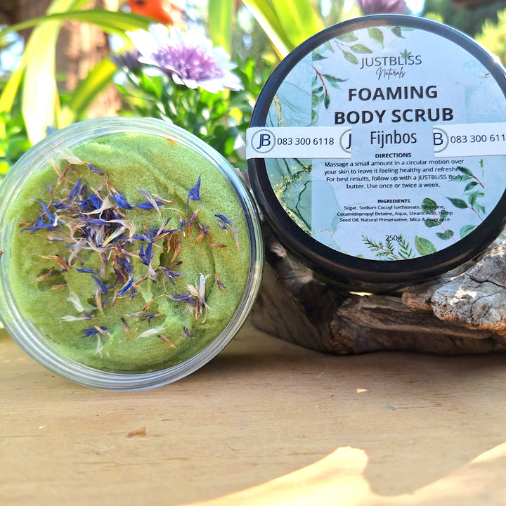 Foaming Body Scrub – Plant-Based Exfoliation in Refreshing Scents