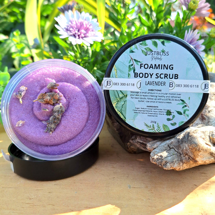 Foaming Body Scrub – Plant-Based Exfoliation in Refreshing Scents