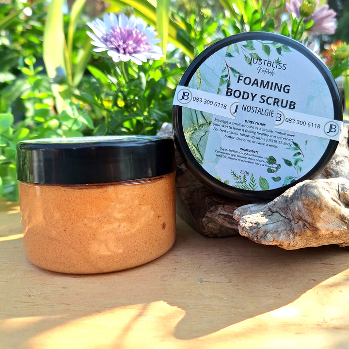 Foaming Body Scrub – Plant-Based Exfoliation in Refreshing Scents