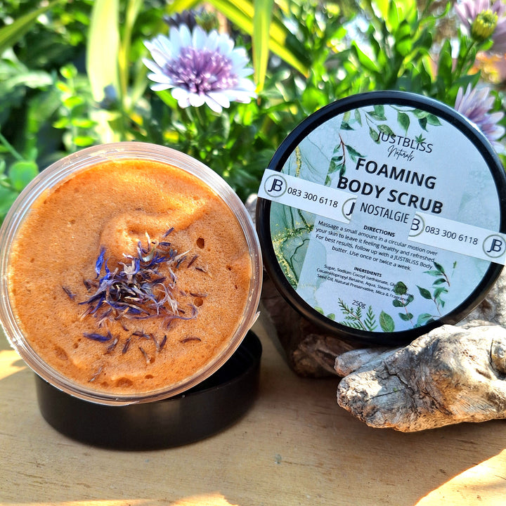 Foaming Body Scrub – Plant-Based Exfoliation in Refreshing Scents
