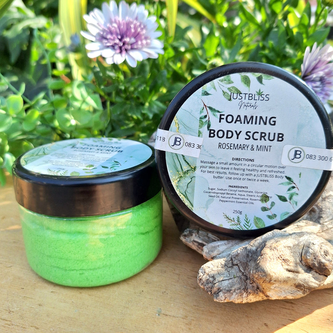 Foaming Body Scrub – Plant-Based Exfoliation in Refreshing Scents