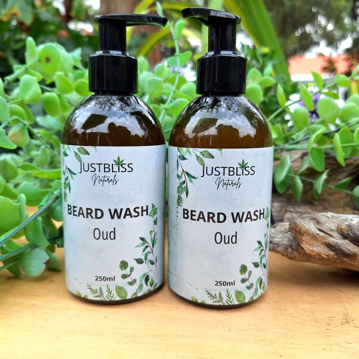 Natural Beard Wash – Sulphate-Free, Nourishing Cleanser (Various Scents)