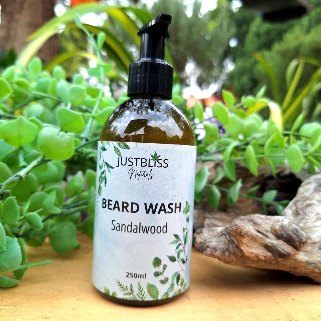 Natural Beard Wash – Sulphate-Free, Nourishing Cleanser (Various Scents)
