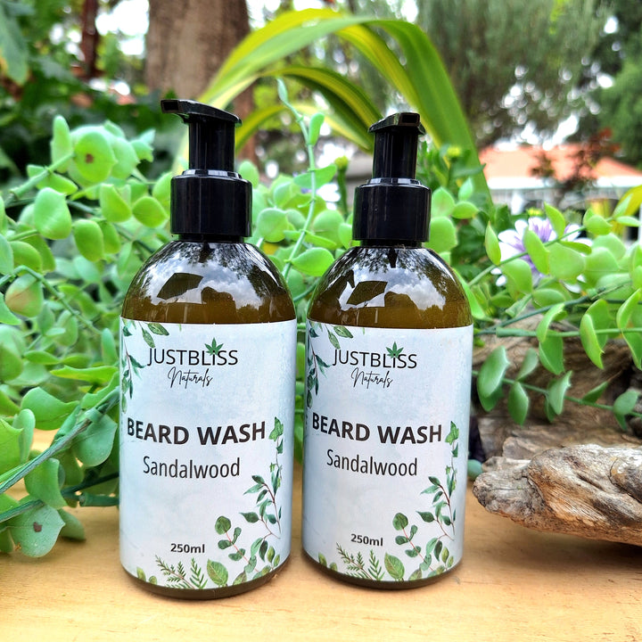 Natural Beard Wash – Sulphate-Free, Nourishing Cleanser (Various Scents)