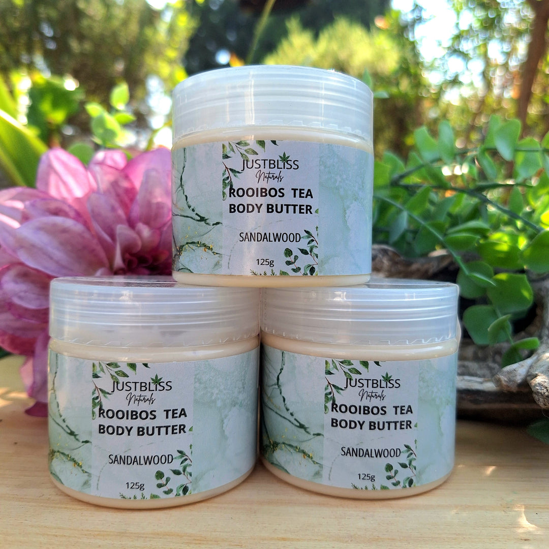Rooibos Tea Body Butter – Deep Hydration & Antioxidant Care (Various Scents)
